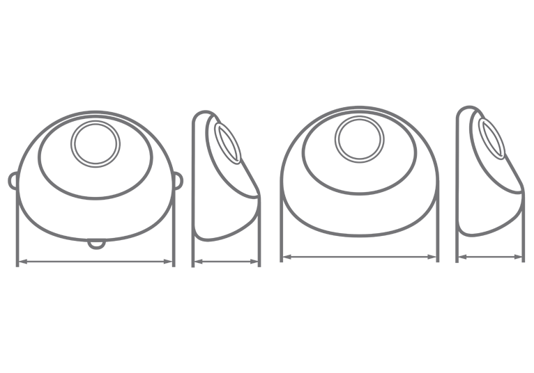 Mentor-Smooth Elliptical Tissue Expander - 250 cc